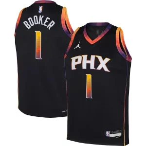 Devin Booker Phoenix Suns Jordan Brand Youth Swingman Jersey Statement Edition Black