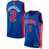 Cade Cunningham Detroit Pistons Nike Unisex Swingman Jersey Icon Edition Blue/White