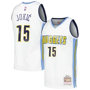 Nikola Jokic Denver Nuggets 2016/17 Throwback Swingman Jersey White