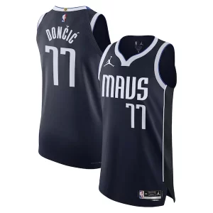 Luka Dončić Dallas Mavericks Jordan Brand Authentic Player Jersey Statement Edition Navy