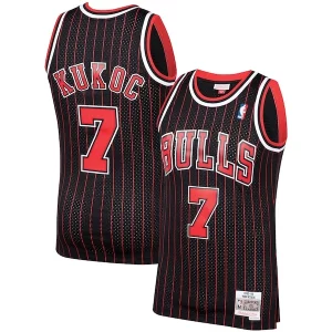 Toni Kukoc Chicago Bulls 1995/96 Hardwood Classics Swingman Jersey Black