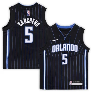 Paolo Banchero Orlando Magic Nike Preschool Swingman Player Jersey Icon Edition Black