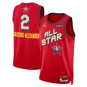 Shai Gilgeous-Alexander Nike Unisex 2025 NBA All-Star Game Swingman Player Jersey Red