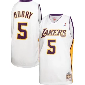 Robert Horry Los Angeles Lakers 2001/02 Hardwood Classics Swingman Jersey White