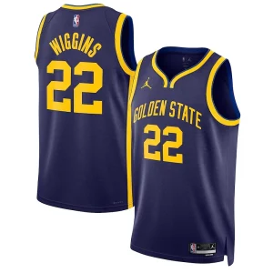 Andrew Wiggins Golden State Warriors Jordan Brand Unisex Swingman Jersey Statement Edition Navy