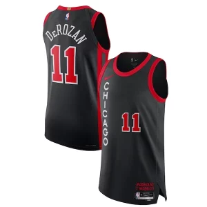 Nike DeMar DeRozan Chicago Bulls Authentic Jersey City Edition Black