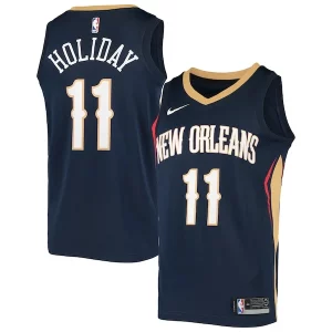 Jrue Holiday New Orleans Pelicans Nike Swingman Jersey Navy