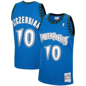 Wally Szczerbiak Minnesota Timberwolves 2001/02 Hardwood Classics Swingman Jersey Blue