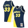Antonio Davis Indiana Pacers 1996/97 Hardwood Classics Swingman Jersey Navy