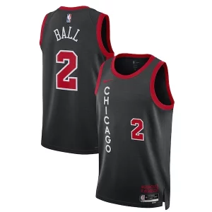 Lonzo Ball Chicago Bulls Nike Unisex 2023/24 Swingman Jersey Black City Edition