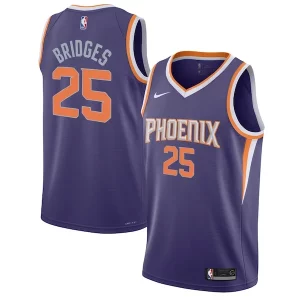 Mikal Bridges Phoenix Suns Nike Youth Swingman Jersey Icon Edition Purple/White