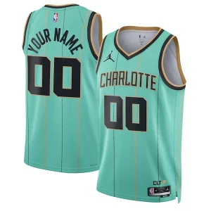 Charlotte Hornets Jordan Brand Unisex 2024/25 Custom Swingman Jersey City Edition Mint