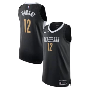 Nike Ja Morant Memphis Grizzlies Authentic Jersey City Edition Black