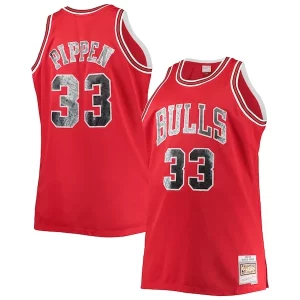 Scottie Pippen Chicago Bulls Big & Tall 1997/98 NBA 75th Anniversary Diamond Swingman Jersey Red
