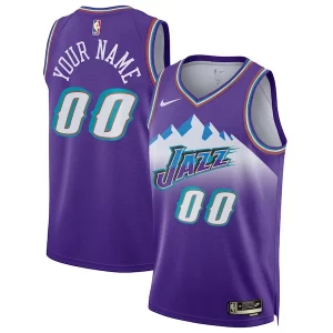Utah Jazz Nike Unisex 2022/23 Custom Swingman Jersey Classic Edition Purple