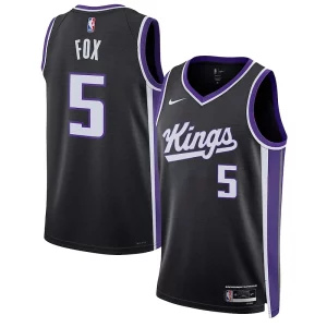 De'Aaron Fox Sacramento Kings Nike Unisex Swingman Jersey Association Edition Black