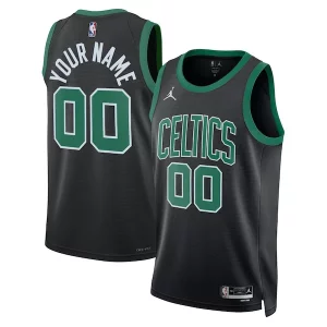 Boston Celtics Jordan Brand Unisex 2022/23 Swingman Custom Jersey Statement Edition Black