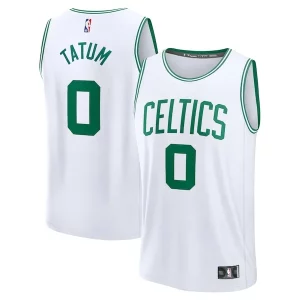 Jayson Tatum Boston Celtics Youth Fast Break Replica Player Jersey Association Edition White
