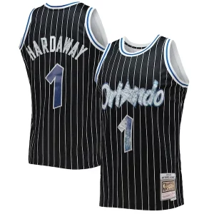 Penny Hardaway Orlando Magic 1996/97 Hardwood Classics NBA 75th Anniversary Diamond Swingman Jersey Black