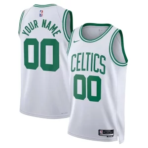 Boston Celtics Nike Unisex Swingman Custom Jersey White Association Edition