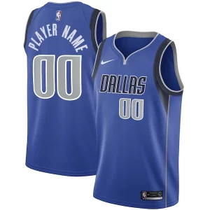 Dallas Mavericks Nike 2020/21 Swingman Custom Jersey Icon Edition Blue