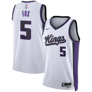 De'Aaron Fox Sacramento Kings Nike Unisex Swingman Jersey Association Edition White