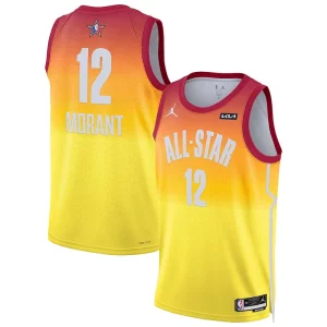 Ja Morant Jordan Brand 2023 NBA All-Star Game Swingman Jersey Orange