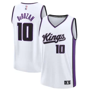 DeMar DeRozan Sacramento Kings Youth Fast Break Replica Player Jersey Association Edition White