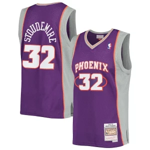 Amar'e Stoudemire Phoenix Suns 2001/02 Hardwood Classics Swingman Jersey Purple/White