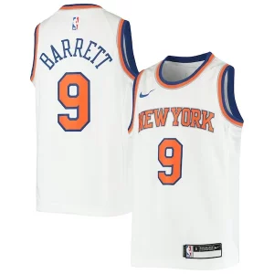 RJ Barrett New York Knicks Nike Youth Swingman Jersey Association Edition White