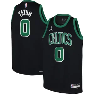 Jayson Tatum Boston Celtics Jordan Brand Youth Swingman Jersey Statement Edition Black