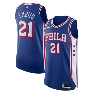 Joel Embiid Philadelphia 76ers Nike Authentic Jersey Association Edition Royal
