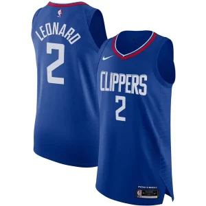 Kawhi Leonard LA Clippers Nike Authentic Jersey Association Edition Royal