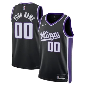 Sacramento Kings Nike Unisex Swingman Custom Jersey Icon Edition Black