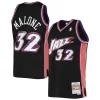 Karl Malone Utah Jazz 2001/02 Hardwood Classics Swingman Jersey Black