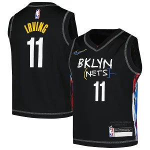 Kyrie Irving Brooklyn Nets Nike Preschool 2020/21 Swingman Jersey City Edition Black