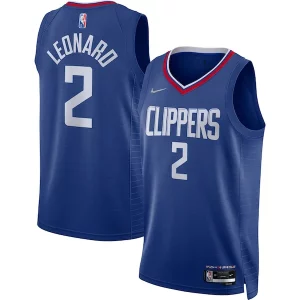 Kawhi Leonard LA Clippers Nike 2021/22 Diamond Swingman Jersey Icon Edition Royal