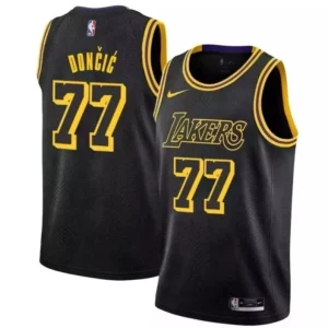 Luka Dončić Los Angeles Lakers Nike Mamba Edition Jersey Black