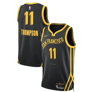 Klay Thompson Golden State Warriors Nike Unisex 2023/24 Swingman Jersey Black City Edition