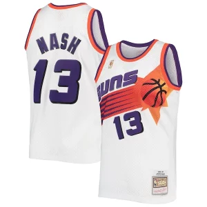 Steve Nash Phoenix Suns 2001/02 Hardwood Classics Swingman Jersey White/Purple