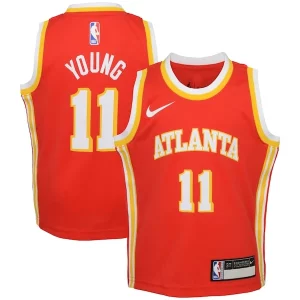 Trae Young Atlanta Hawks Nike Toddler Swingman Player Jersey Icon Edition Red
