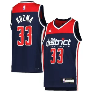 Kyle Kuzma Washington Wizards Jordan Brand Youth Swingman Jersey Statement Edition Navy