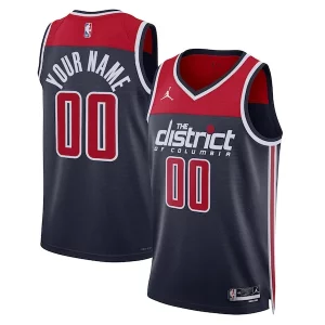 Washington Wizards Jordan Brand Unisex 2022/23 Swingman Custom Jersey Statement Edition Navy