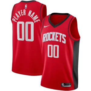Houston Rockets Nike 2020/21 Swingman Custom Jersey Icon Edition Red