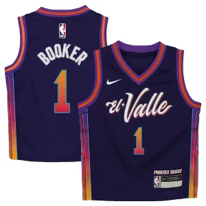 Devin Booker Phoenix Suns Nike Toddler Swingman Replica Jersey City Edition Purple
