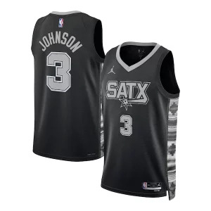Keldon Johnson San Antonio Spurs Jordan Brand Unisex Swingman Jersey Statement Edition Black