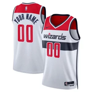 Washington Wizards Nike Unisex Swingman Custom Jersey White Association Edition
