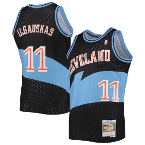 Zydrunas Ilgauskas Cleveland Cavaliers Hardwood Classics Swingman Jersey Black