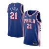 Joel Embiid Philadelphia 76ers Nike Youth Swingman Jersey Icon Edition Royal