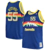 Dikembe Mutombo Denver Nuggets 1991/92 Big & Tall Hardwood Classics Swingman Jersey Royal